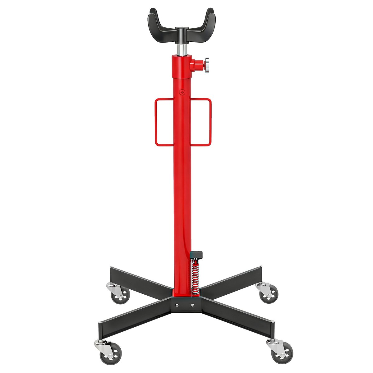 Vérin de levage Métal Rouge rouge, HOMCOM