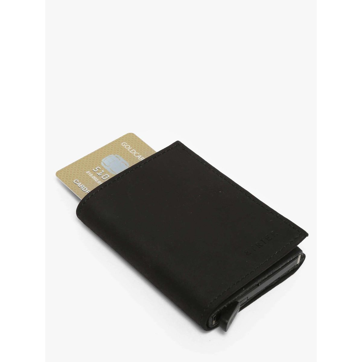 Porte-cartes cuir noir, ETRIER