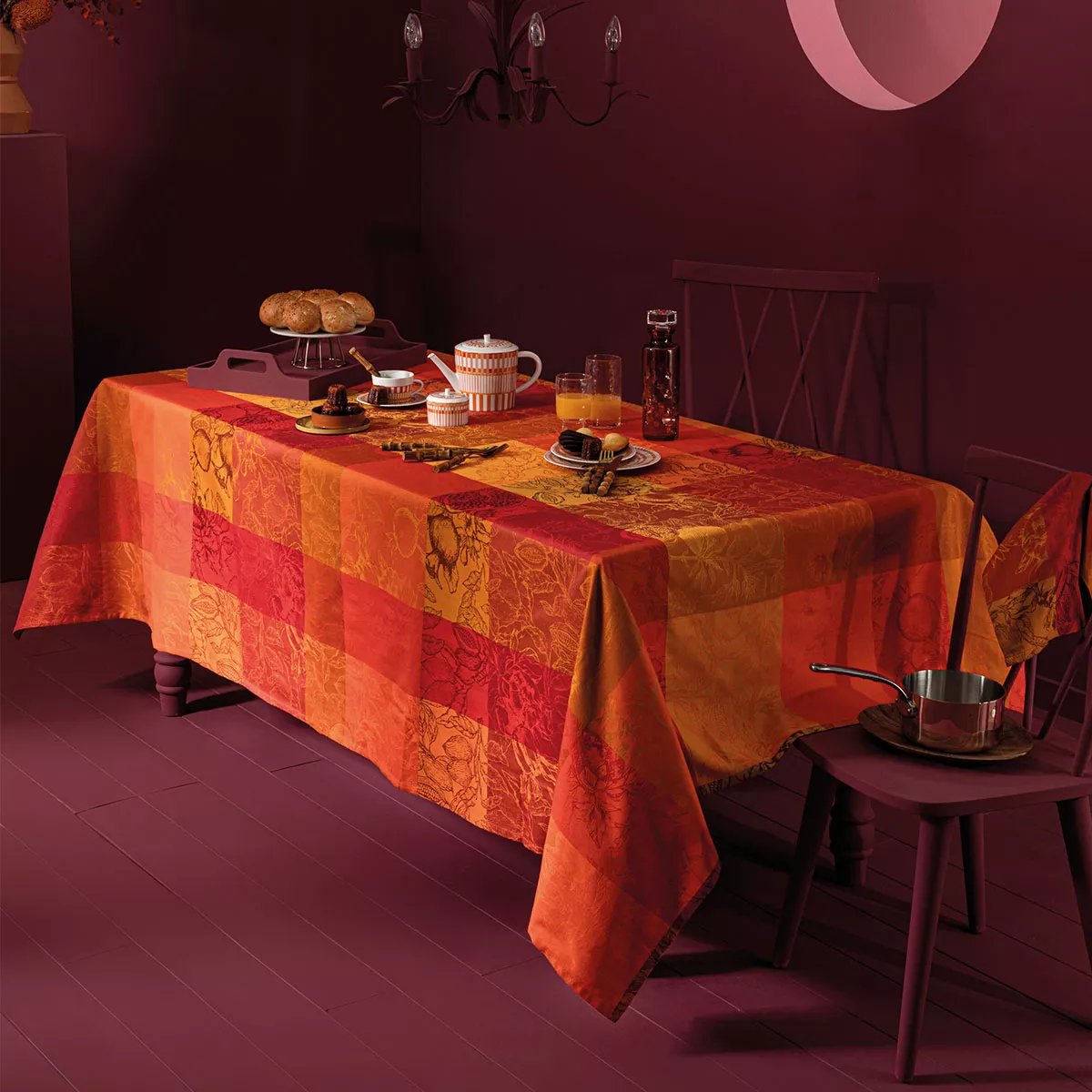 Set pur coton MILLE SENTEURS epices, GARNIER THIEBAUT