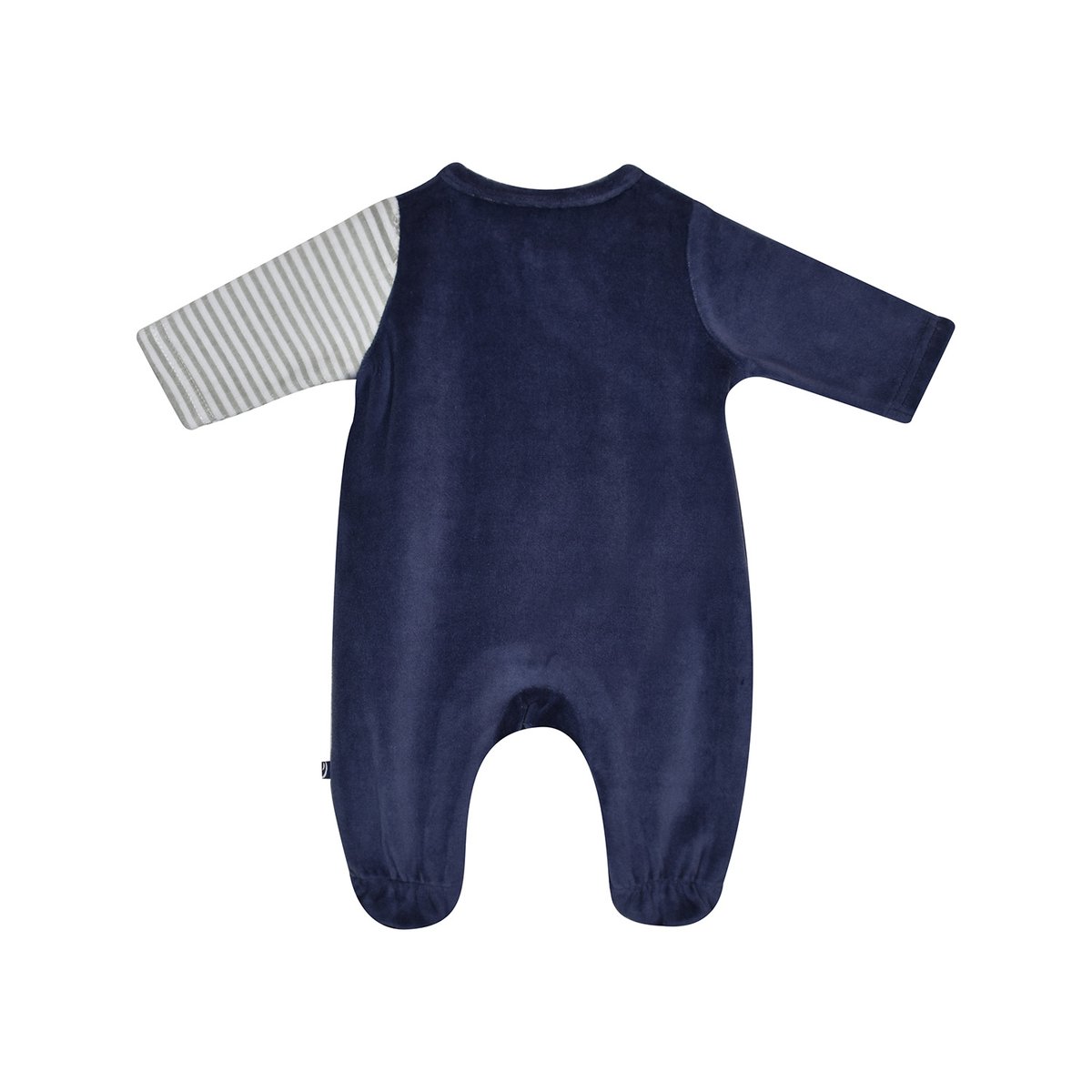 Trousseau naissance forest velours rase bleu, SUCRE D'ORGE