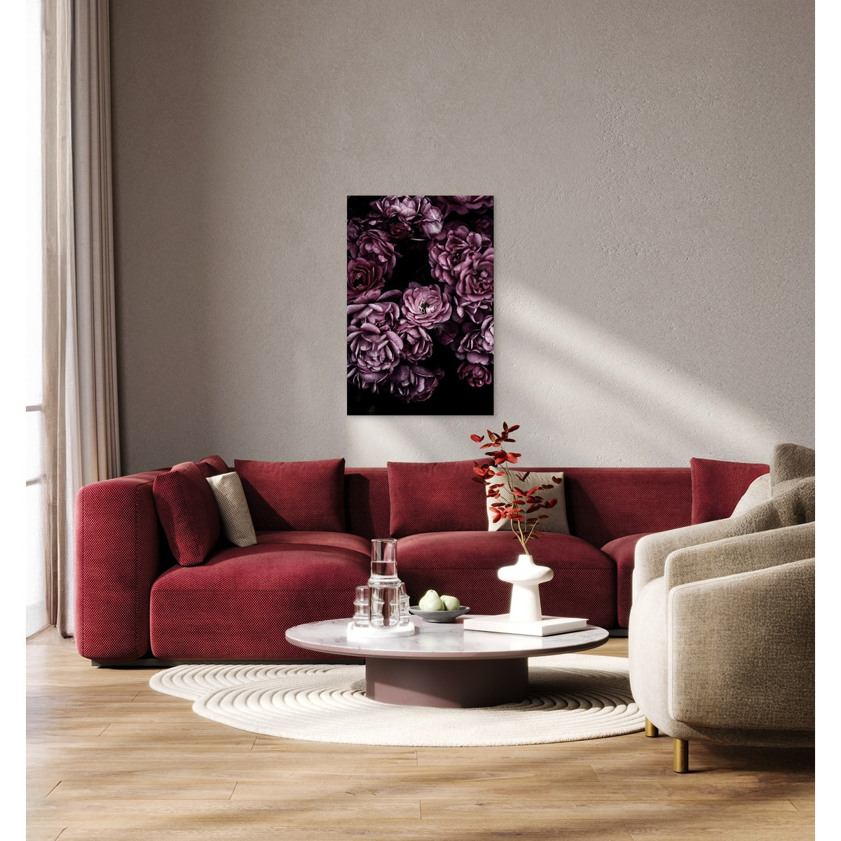 Tableau Sur Toile Romance Florale FLEUR tableaux sur toile-rose, CEANOTHE