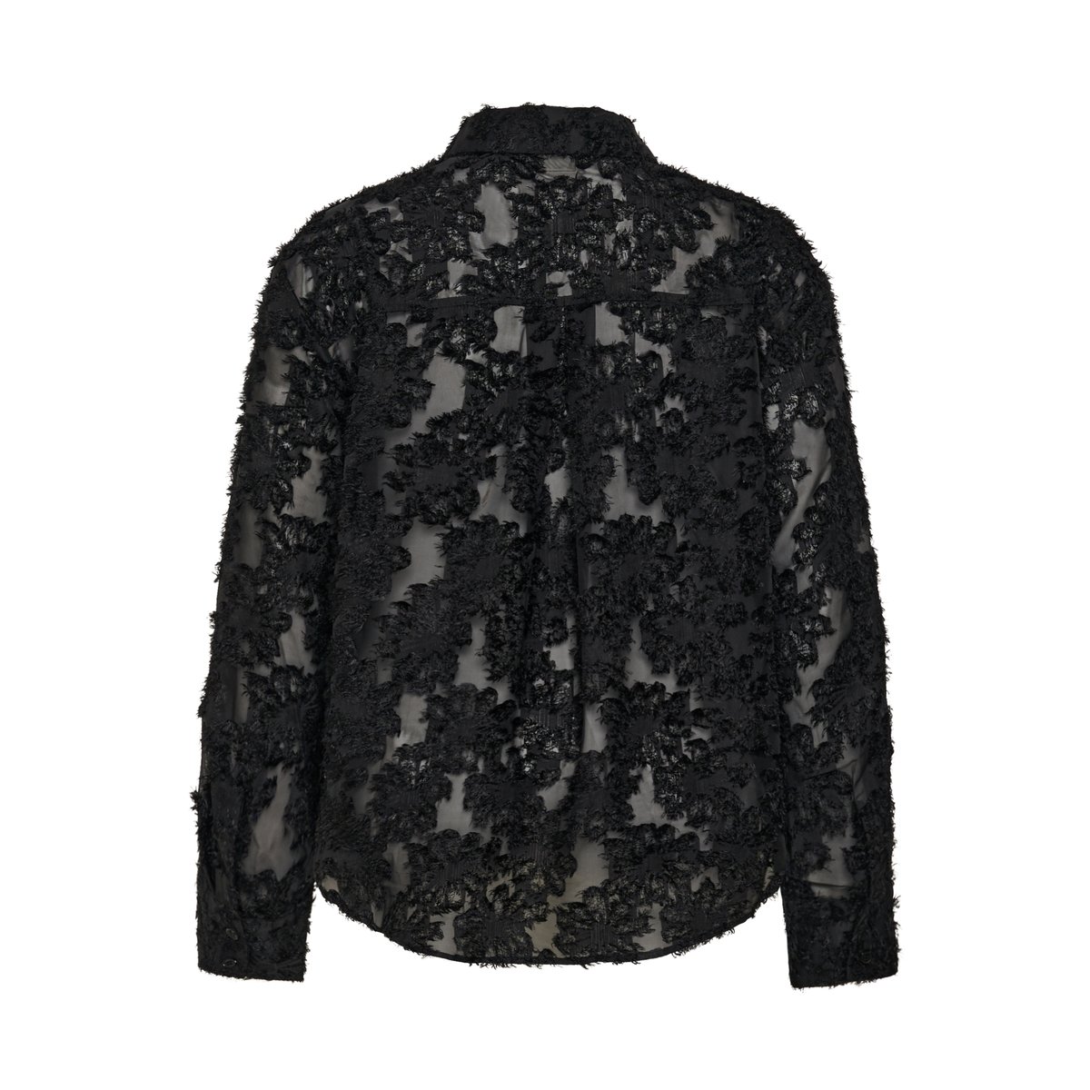Chemise à manches longues noir black deep, KAFFE CURVE