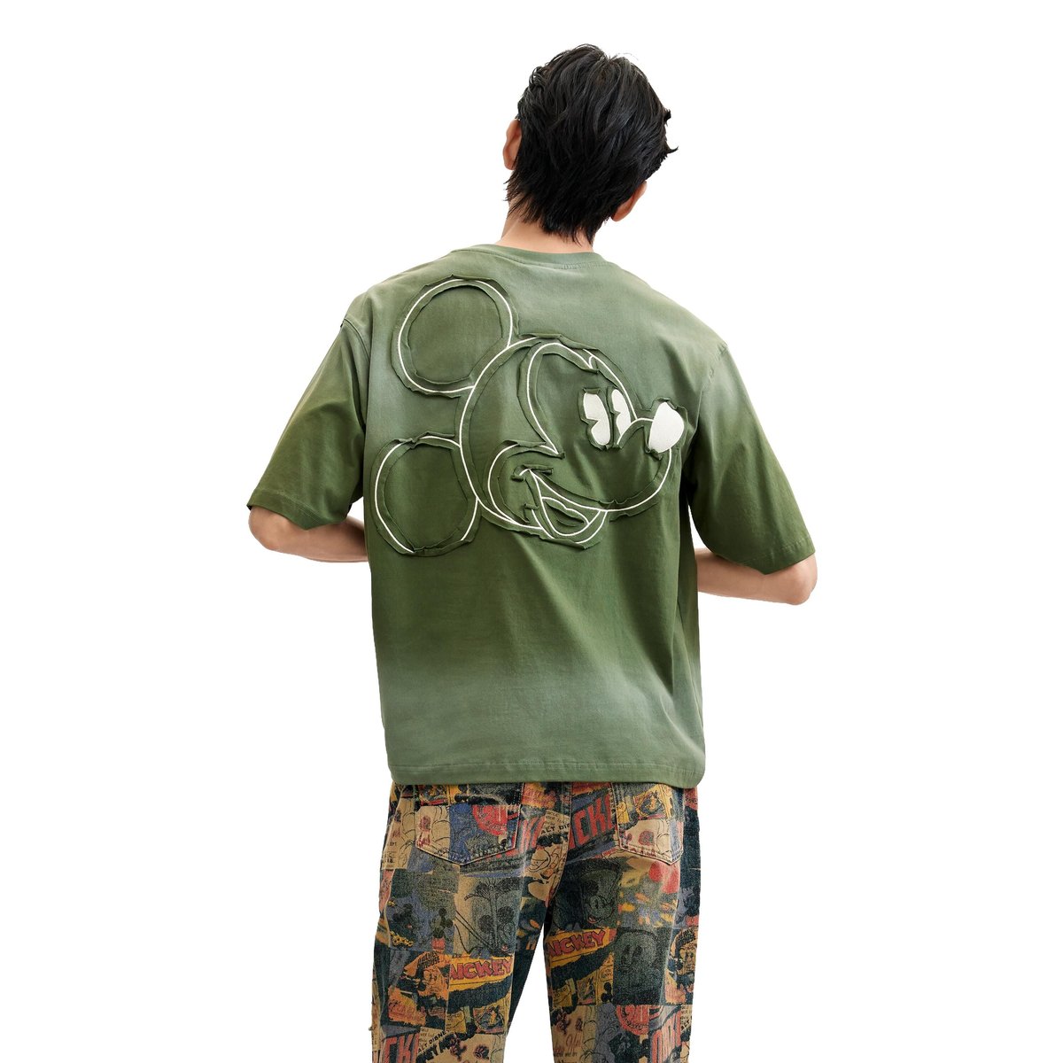 T-SHIRT MICKEY™ IMPRIMÉE vert, DESIGUAL