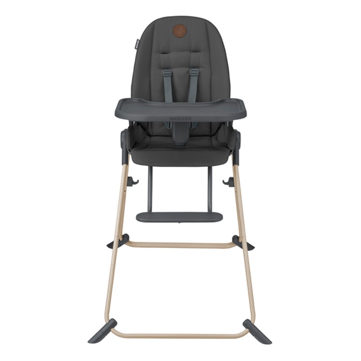 Chaise haute AVA gris foncé, MAXI COSI