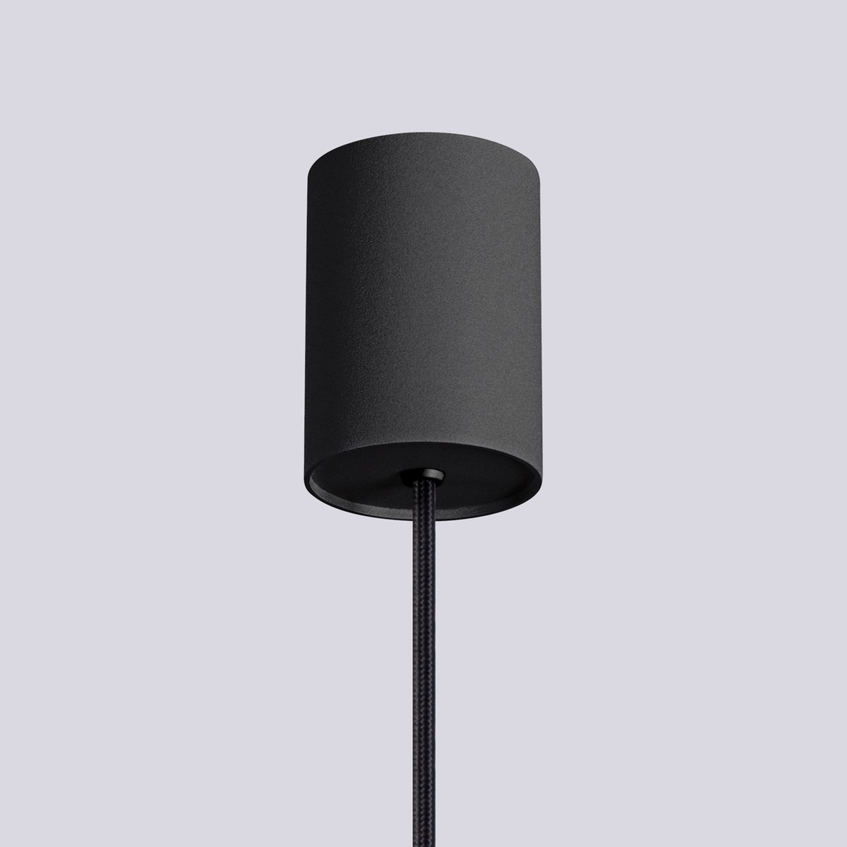 Suspension Aluminium Noir G9 1 Halo noir, EDEN