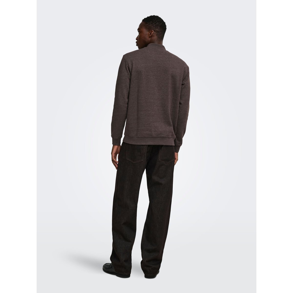 Sweat-Shirt marron - coffee bean 1, ONLY & SONS