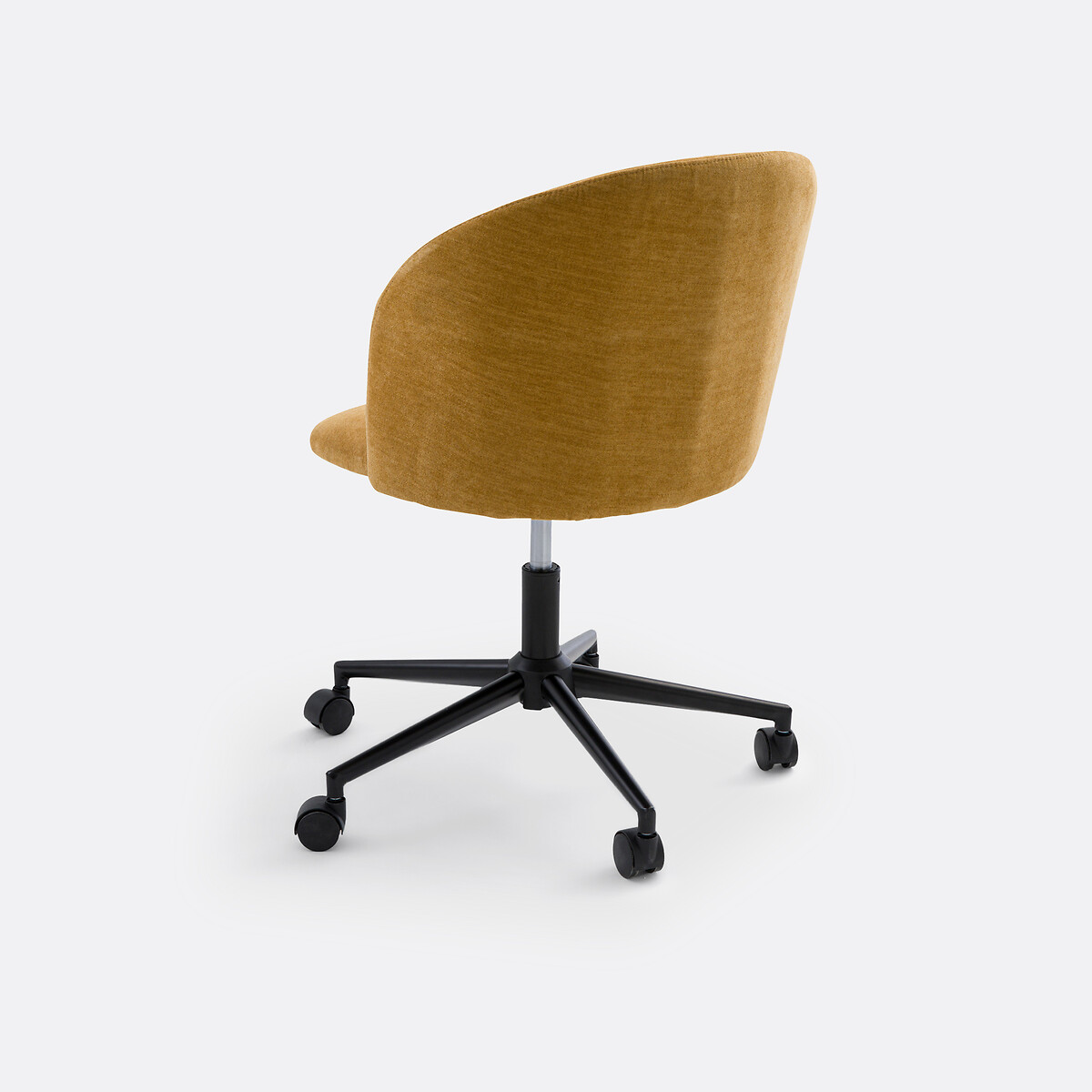 Fauteuil de bureau à roulettes, Lavergne ocre, LA REDOUTE INTERIEURS