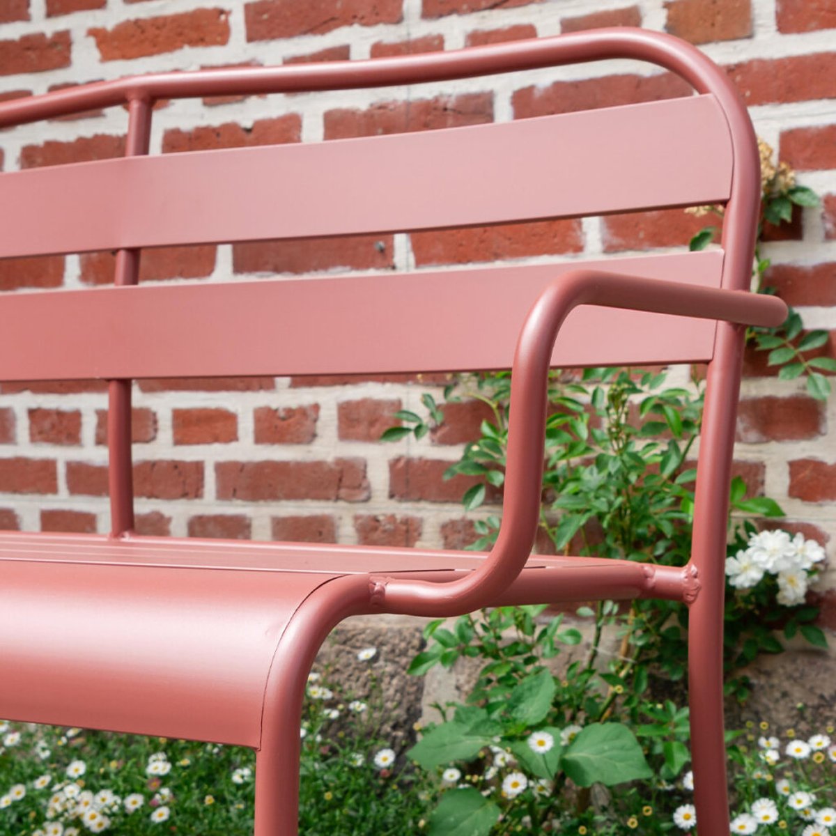 Salon de jardin bas 5p en aluminium Kaki clair LINDOS kaki clair, WILSA GARDEN