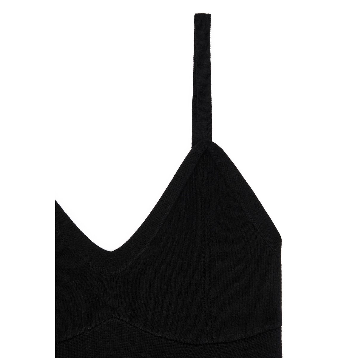 Robe longue en maille noir, RODIER