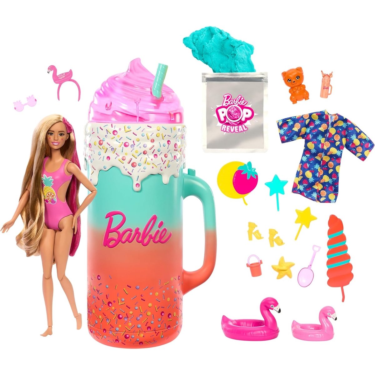 Coffret cadeau Pop Reveal multicolore, MATTEL