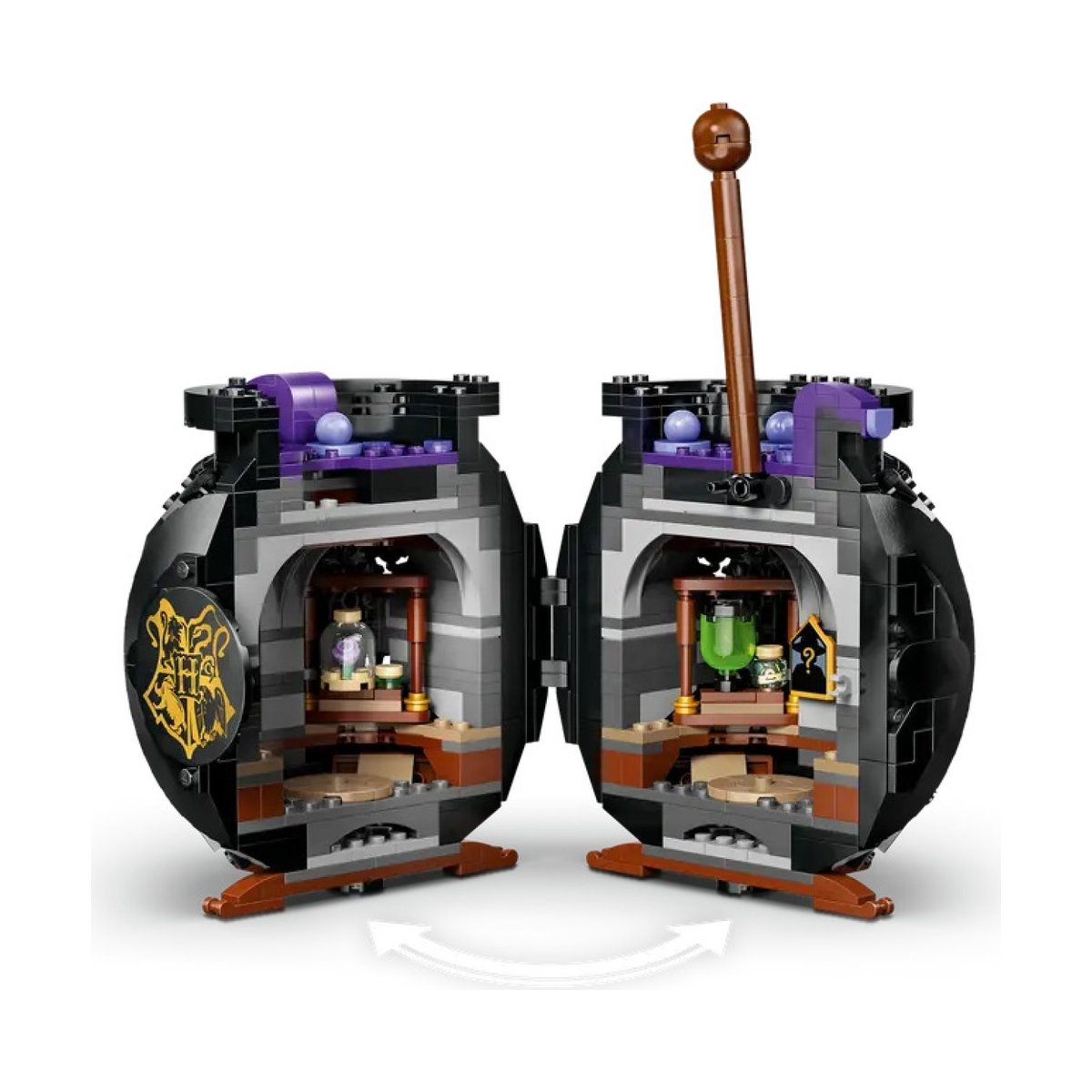 Harry Potter Le chaudron : le cours de potions caché noir, LEGO