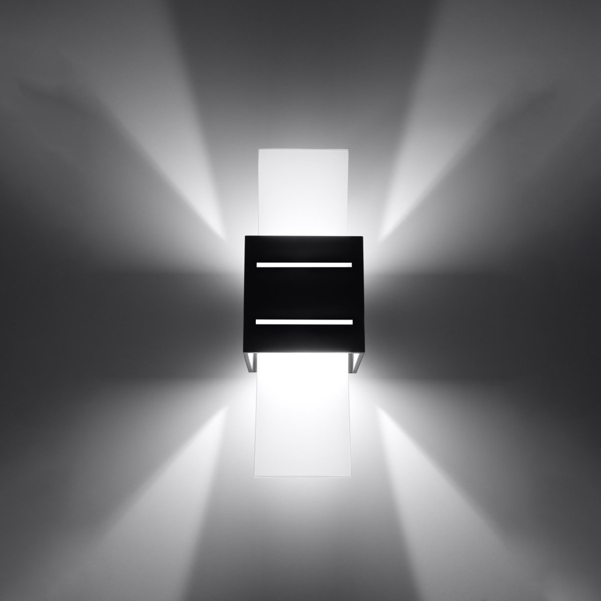 Applique Aluminium Noir G9 1 Loreto noir, EDEN