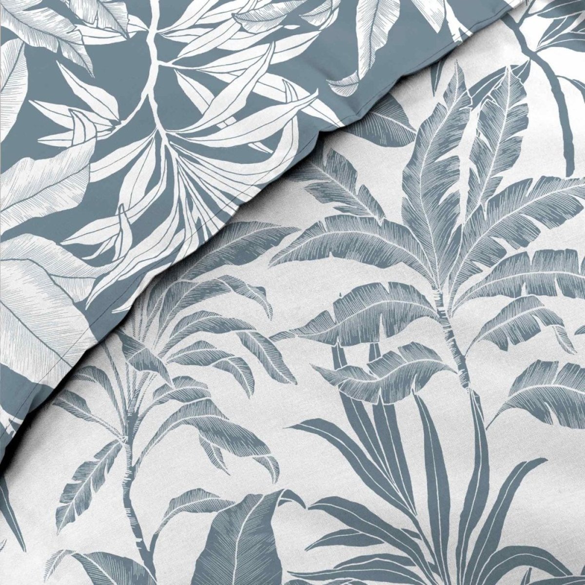 Housse de couette 240x220 + 2 taies HERA 100% coton 57fils vert, DECORATIE
