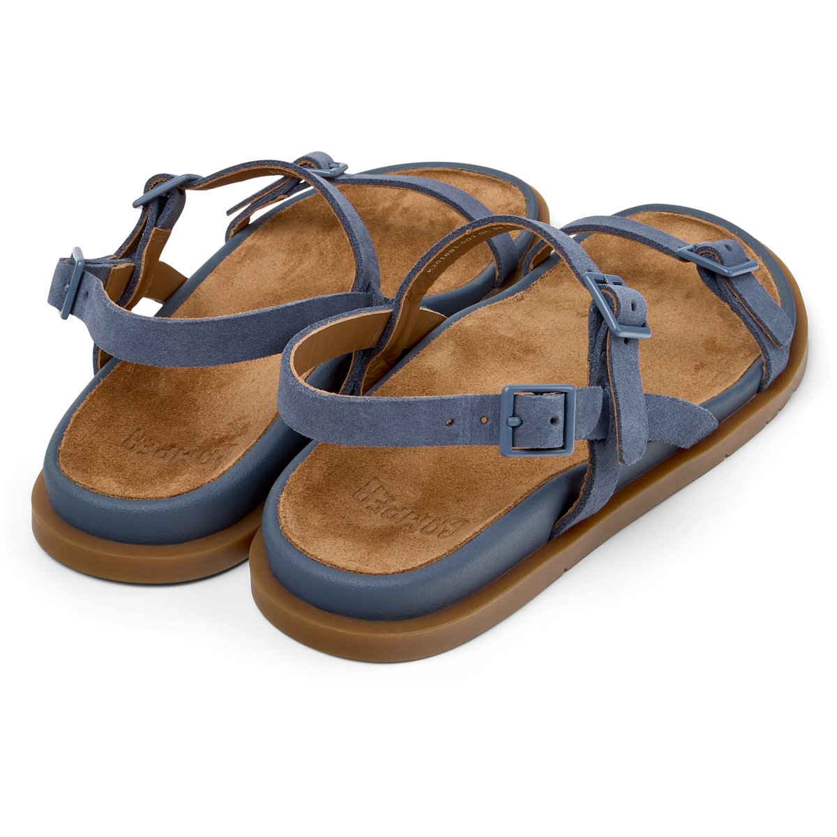 Sandales Cuir LLUC SANDAL bleu pastel, CAMPER