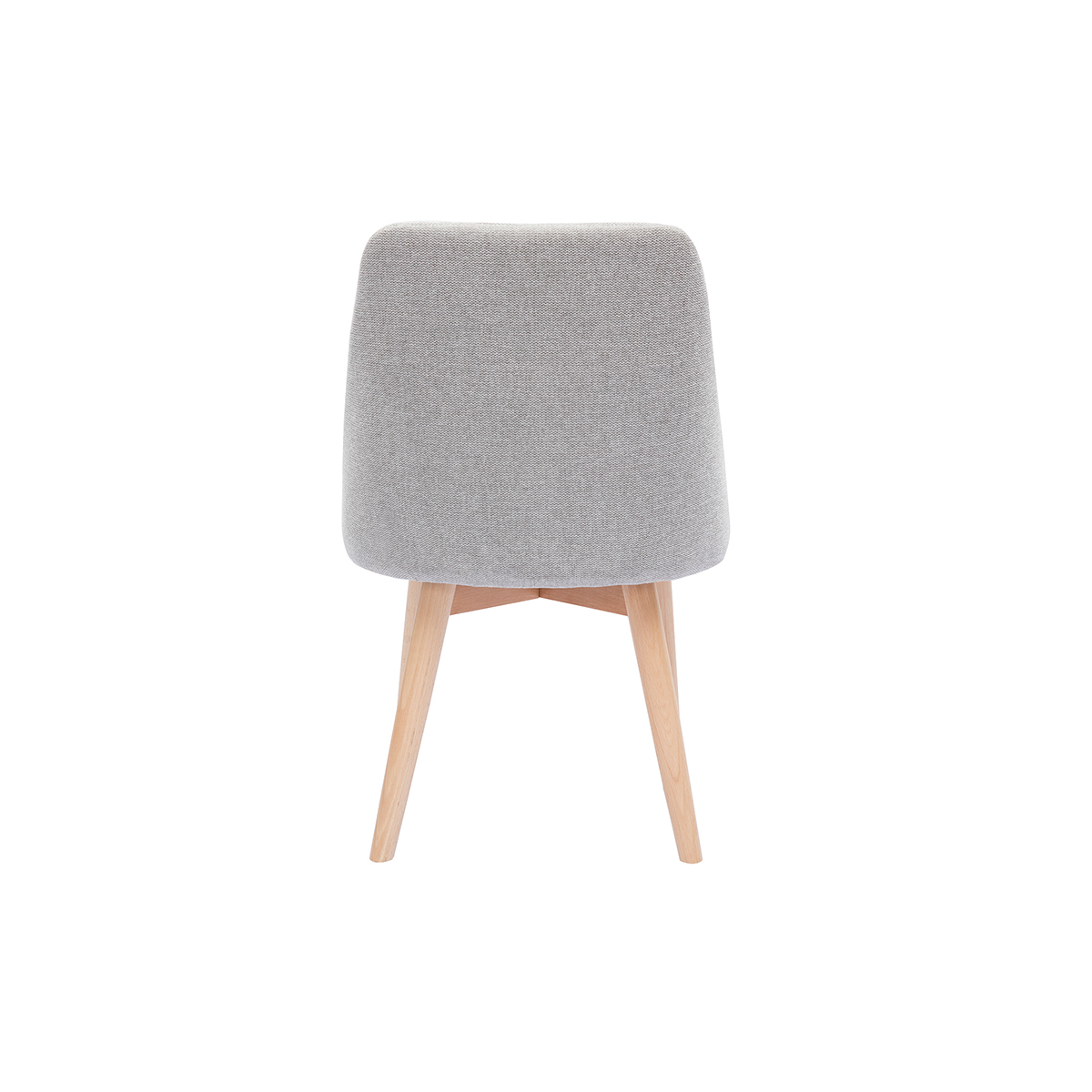 Chaises scandinaves (lot de 2) HIGGINS gris clair, MILIBOO