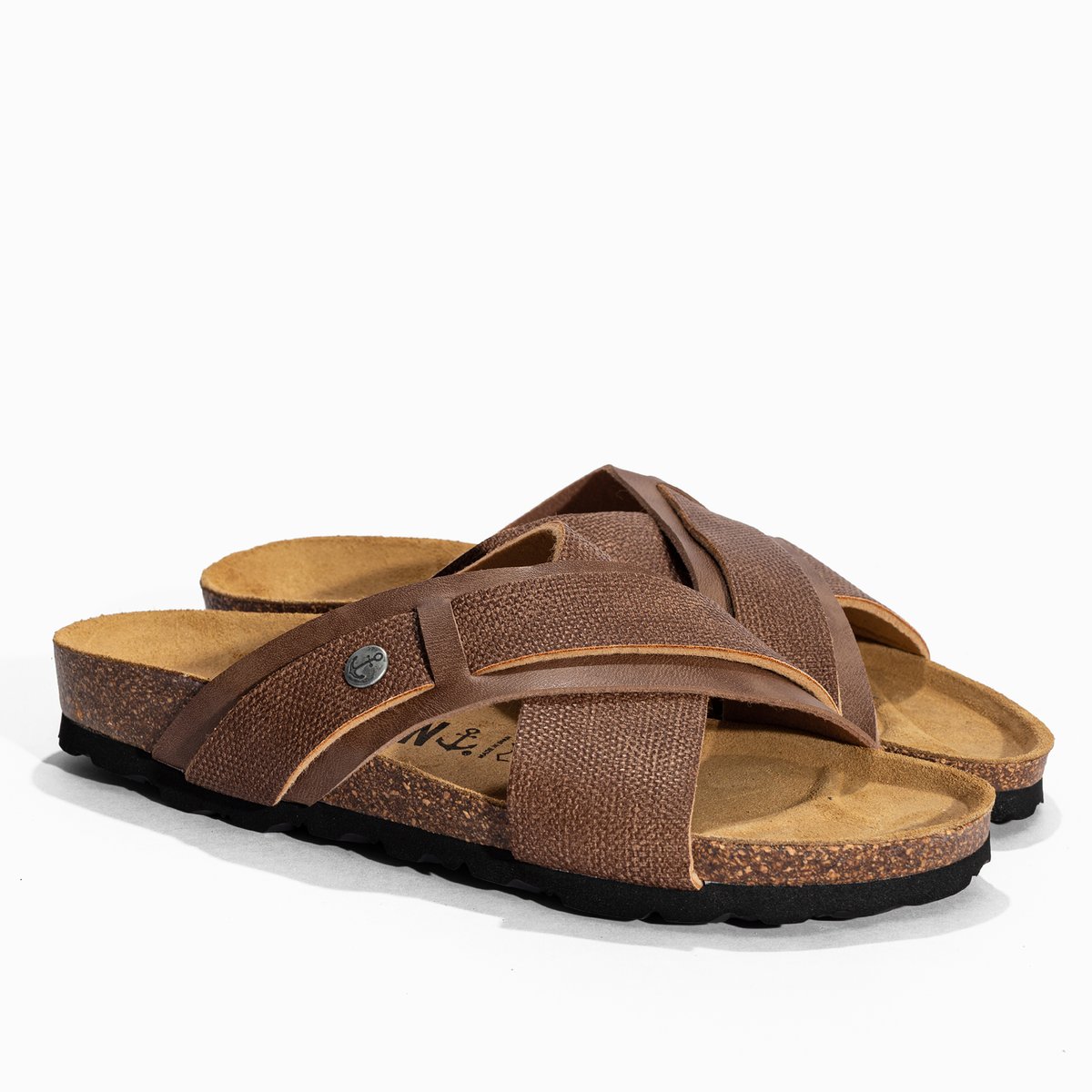 Mule GIANNI marron, BAYTON