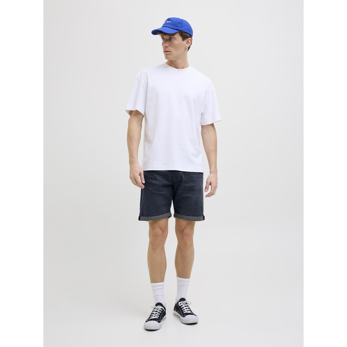 Short Coupe Classique blue denim, JACK & JONES