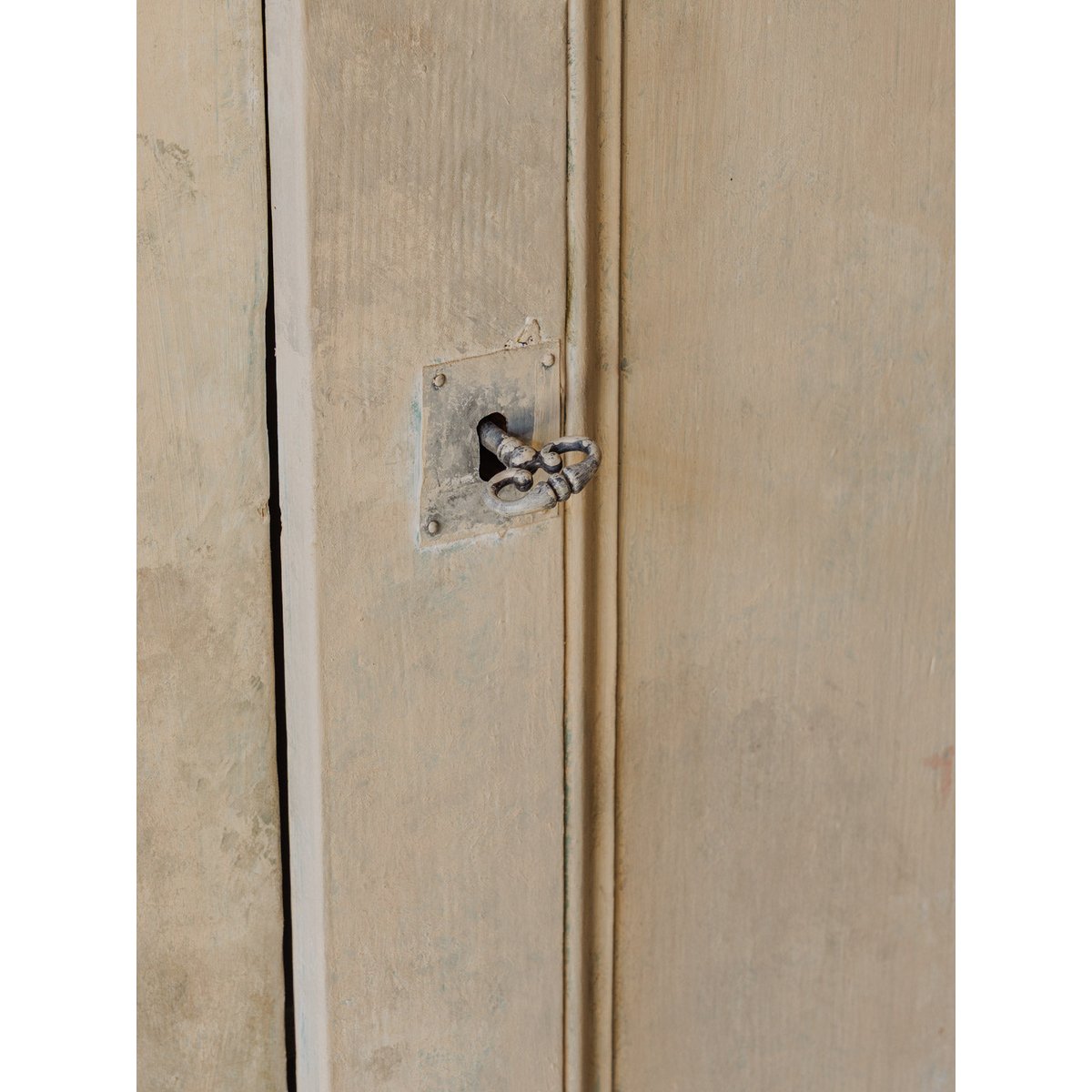 Confiturier en bois patiné Blandine N°386 - Bon état beige, DEBONGOUT