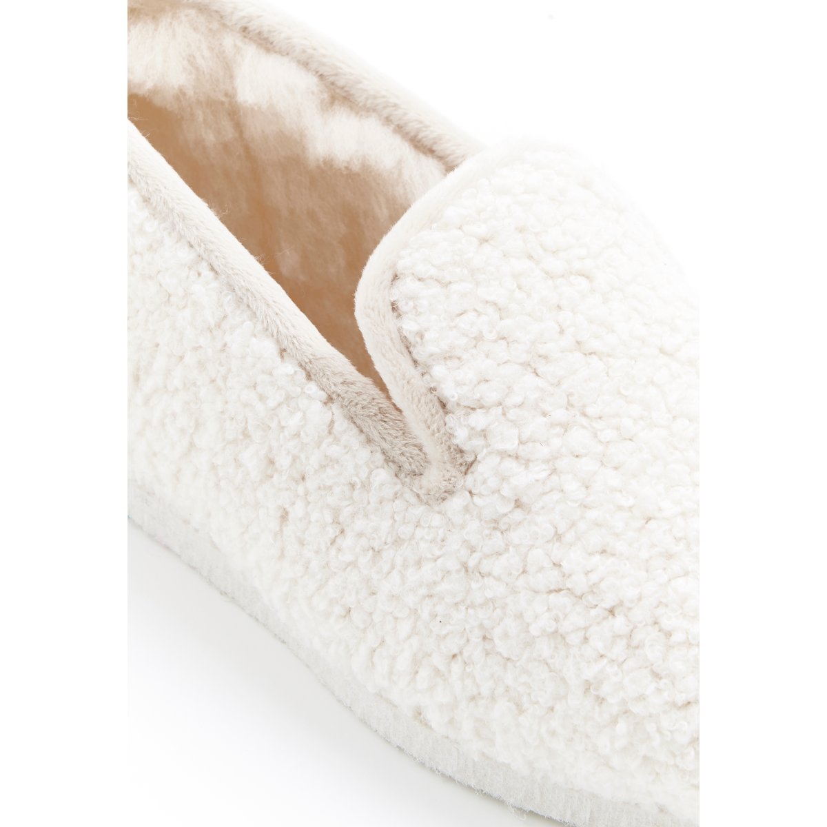 Chaussons Thermolactyl blanc cassé, DAMART
