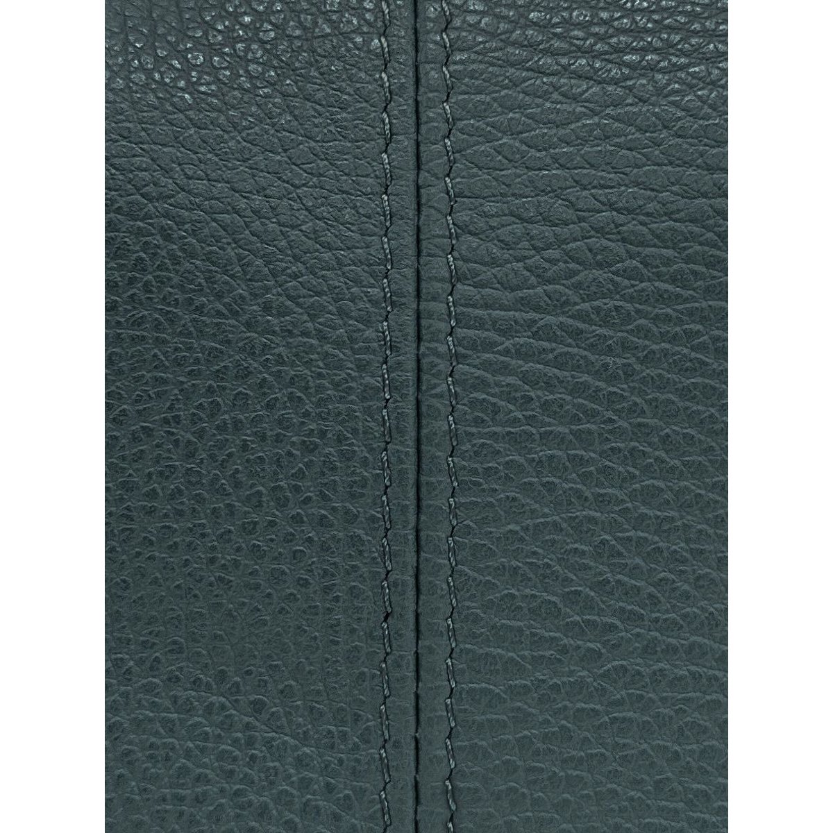 Sac seau en cuir grainé italien BEAUBOURG vert canard, OH MY BAG
