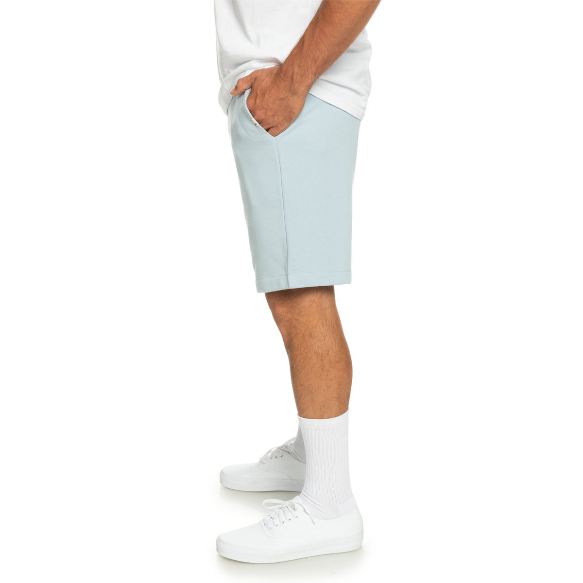 Short en molleton ESSENTIALS bleu celestial blue, QUIKSILVER
