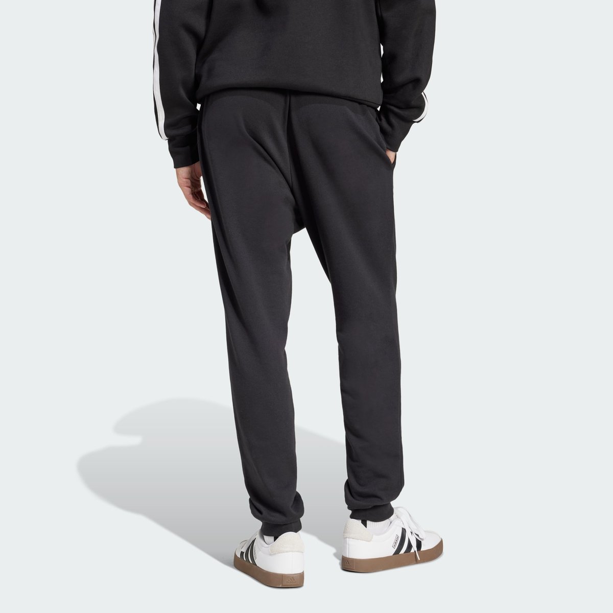 Pantalon French Terry Essentials Feel Cozy Pantalon French Terry Essentials Feel Cozy black / white, ADIDAS SPORTSWEAR