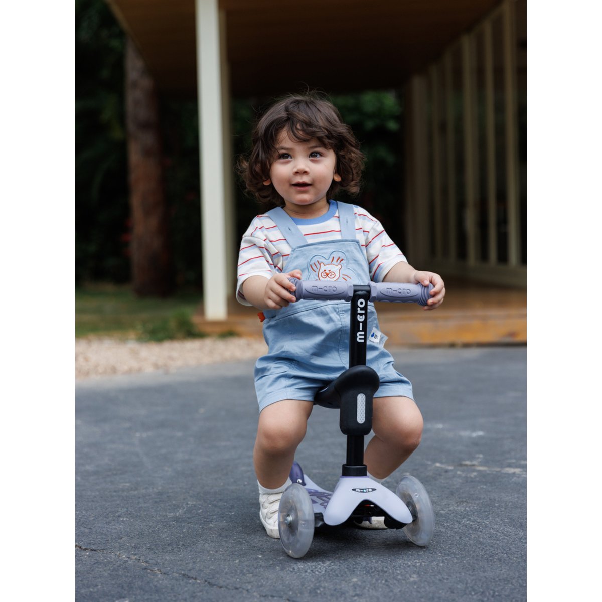 Mini Micro Rock  Go LED - Lavande violet, MICRO MOBILITY