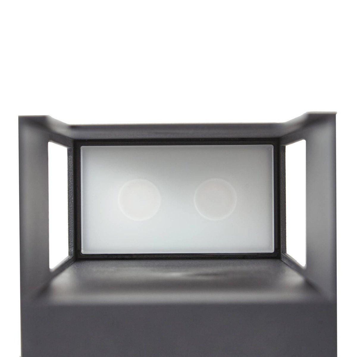 Applique extérieure en aluminium moderneLED anthracite, blanc, LINDBY
