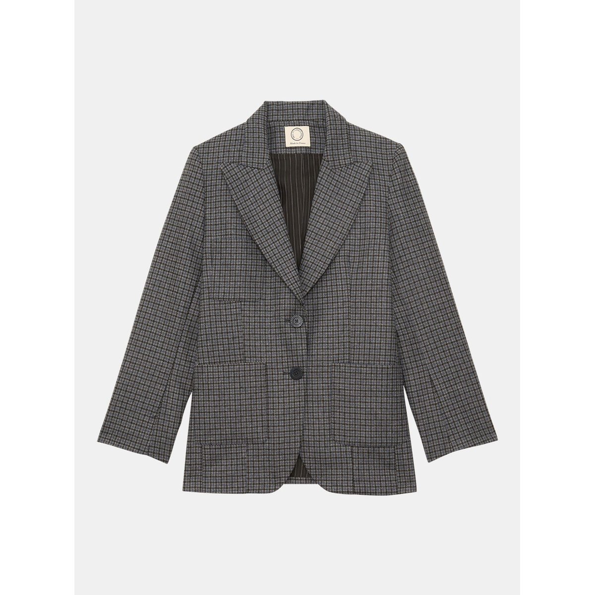 Veste Thadée gris, INES DE LA FRESSANGE PARIS