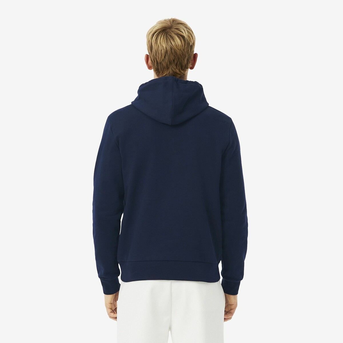 Colour Block Hoodie navy blue, LACOSTE