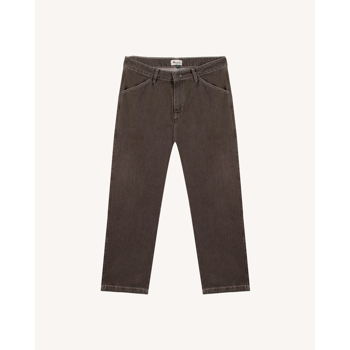 Jean denim chocolat, FAGUO