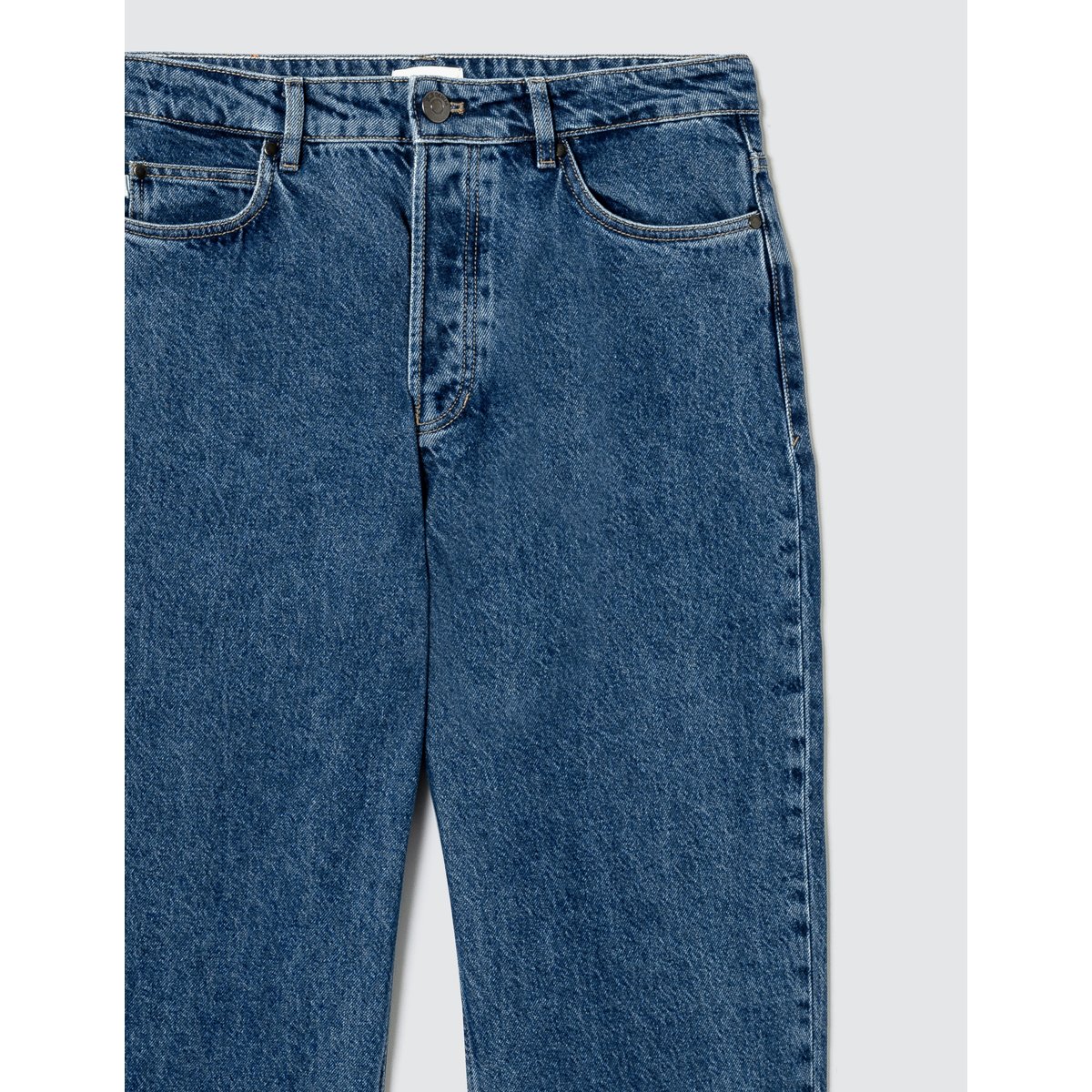 Jean extra loose stone bleu foncé, BZB