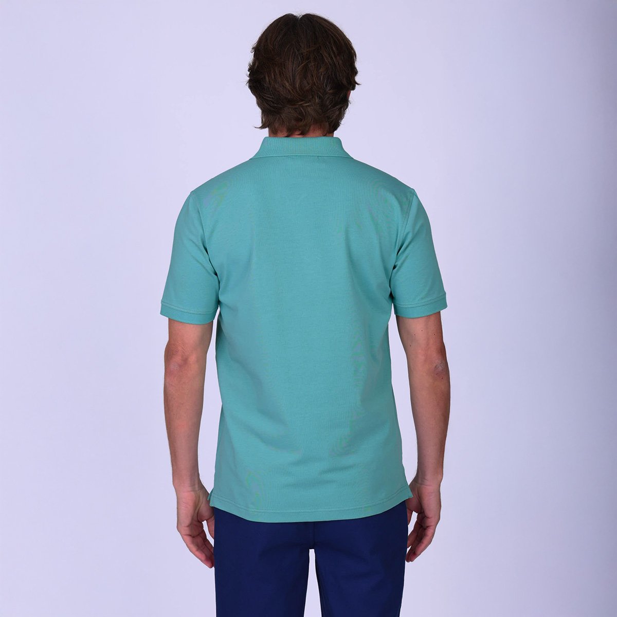 Polo Gerold vert eau, MISE AU GREEN