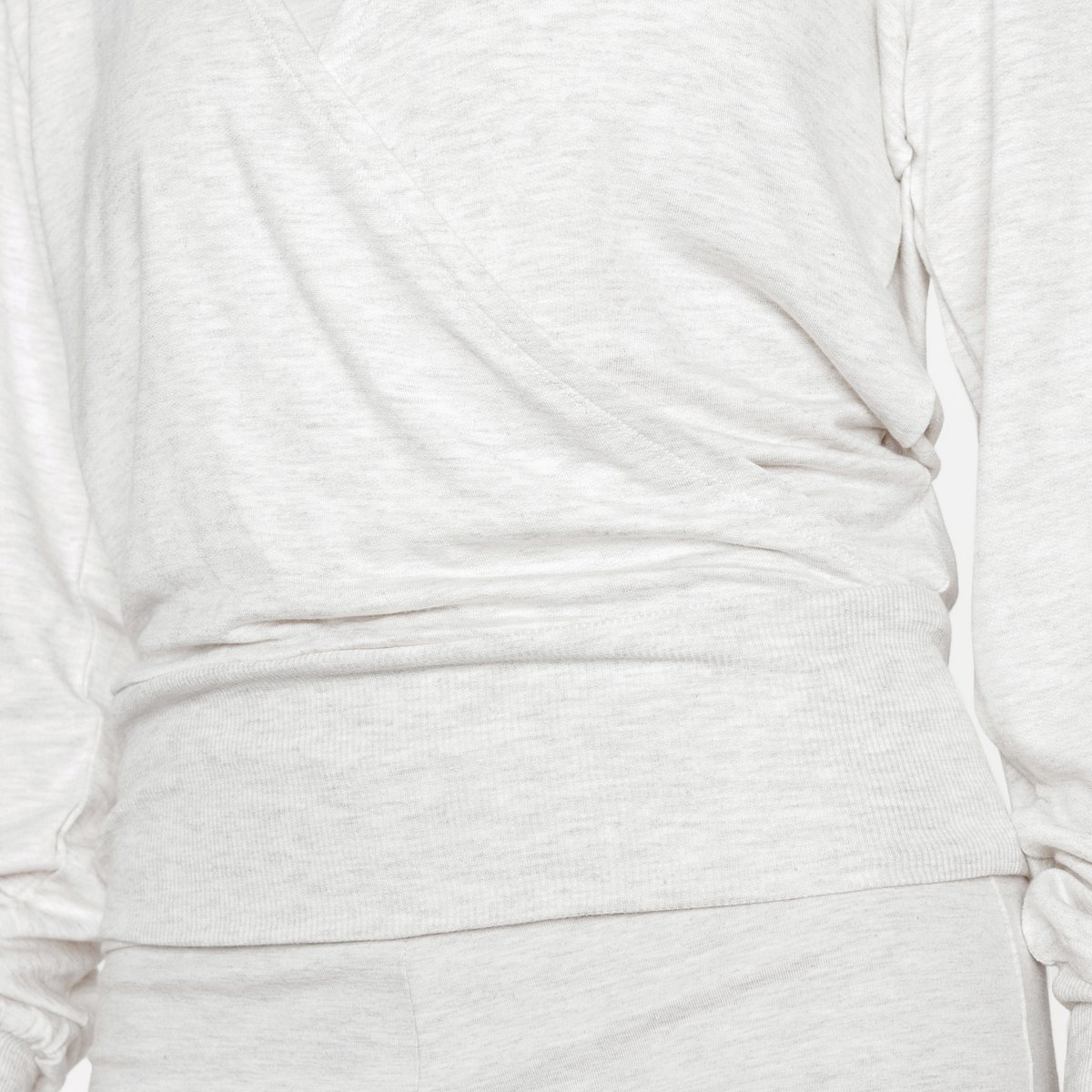 tee-shirt/top/caraco IDA gris clair, ROUGEGORGE LINGERIE
