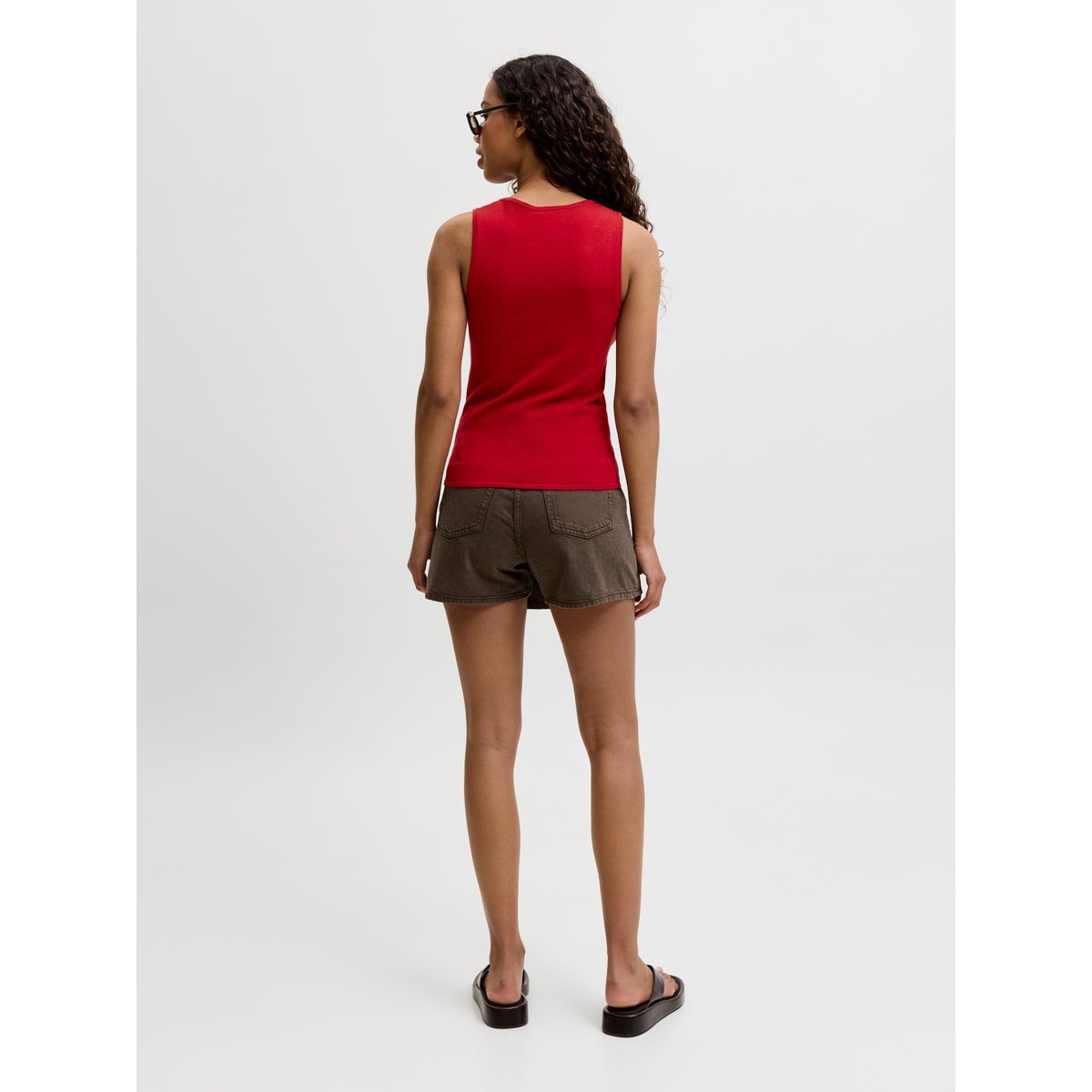 Jupe-Short marron - demitasse 1, JJXX
