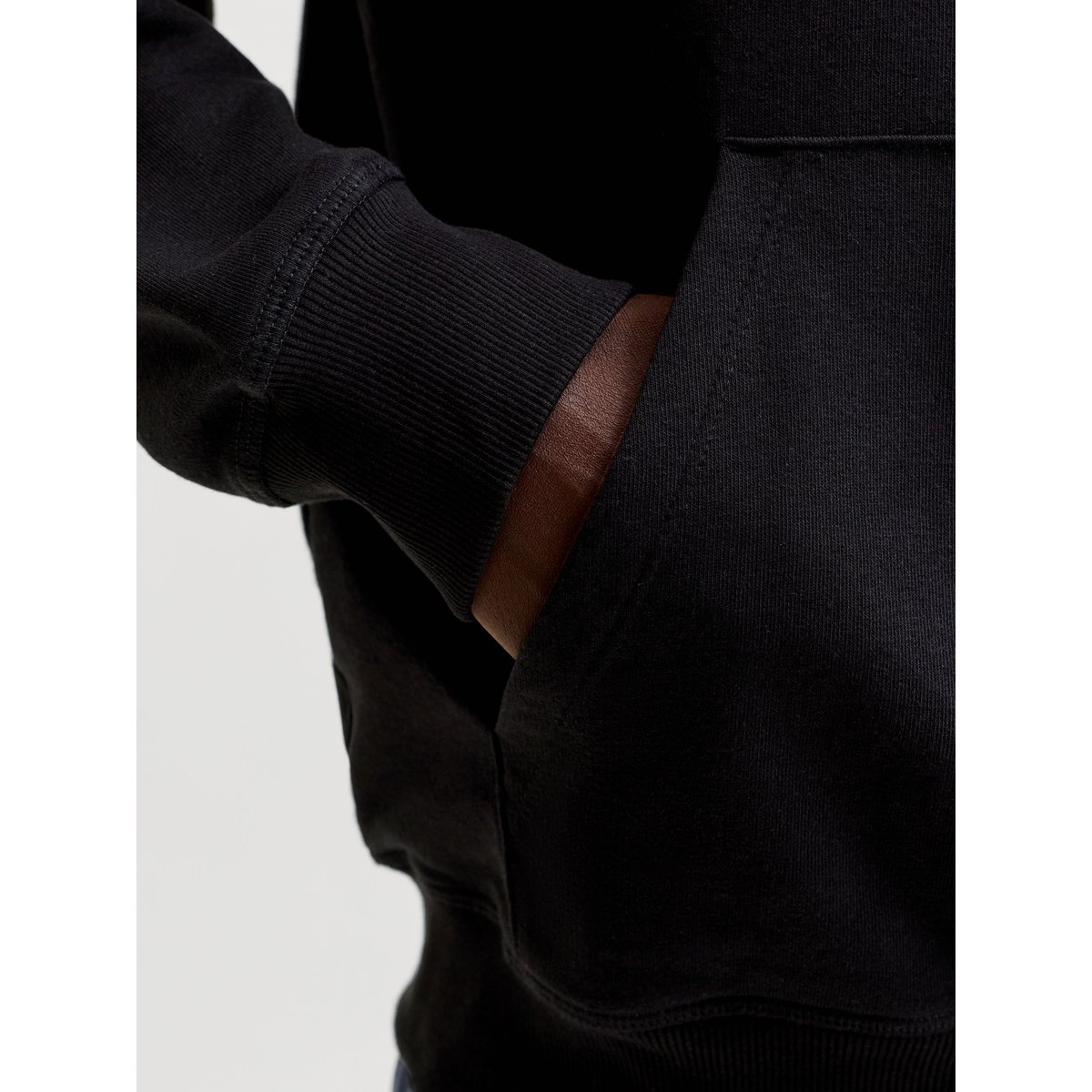 Sweat À Capuche noire - black, JACK & JONES