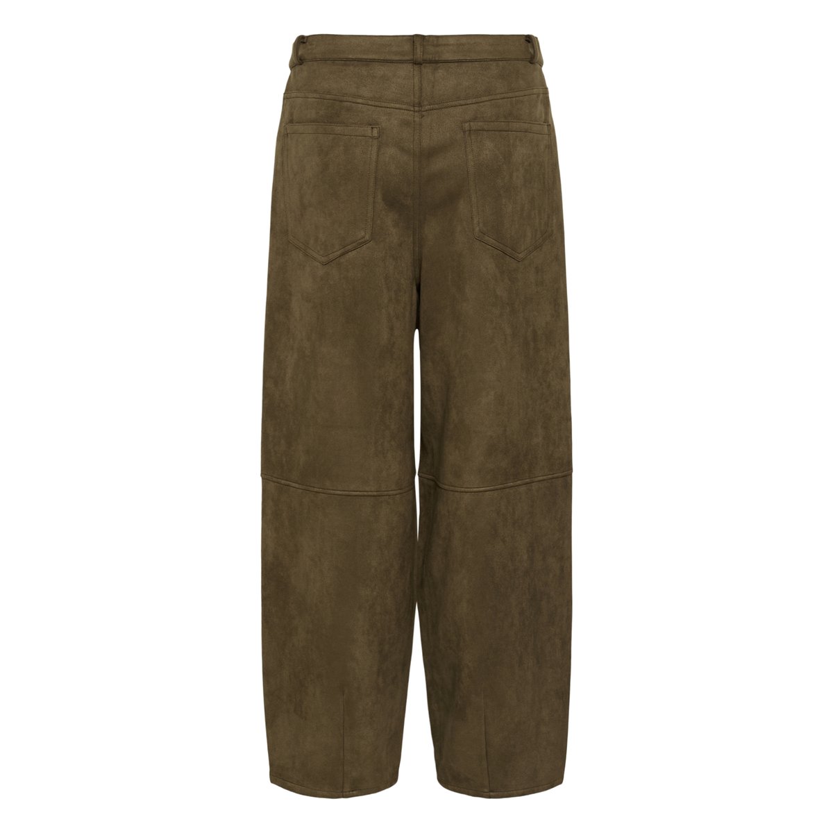 Pantalon Casual vert canteen, SOAKED IN LUXURY