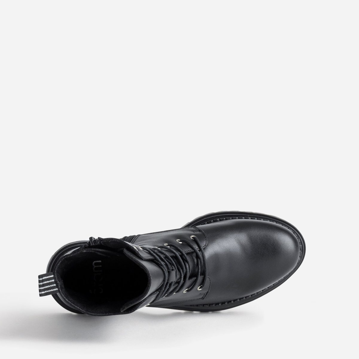 Boots en cuir ESTALA noir, ERAM