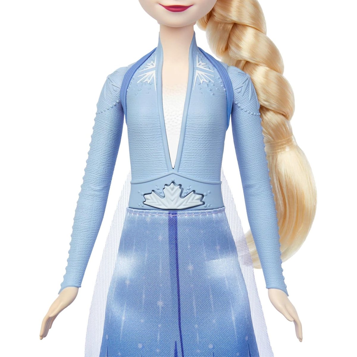 Disney - Poupée Elsa Chantante - La reine des neiges bleu, MATTEL