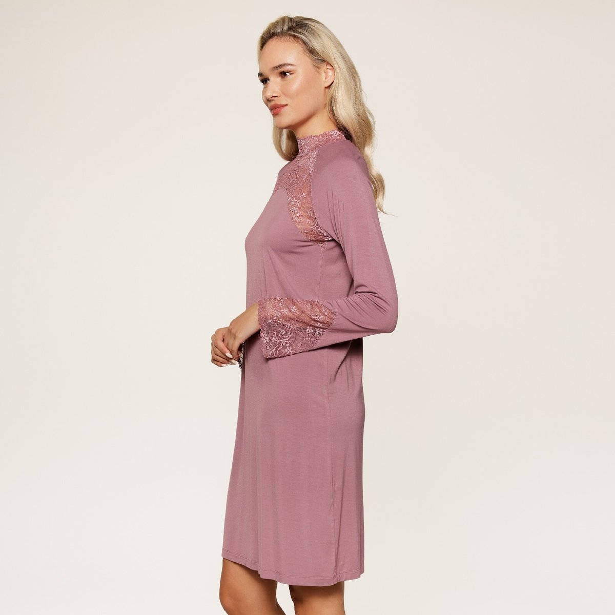 Robe courte wistful mauve, LINGADORE