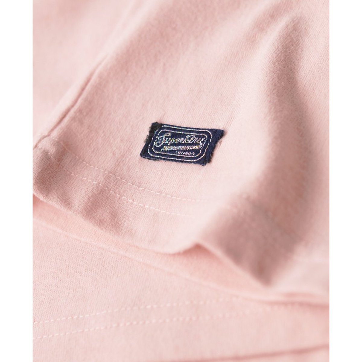 T-shirt à motif fluo Archive rose saumon chiné, SUPERDRY