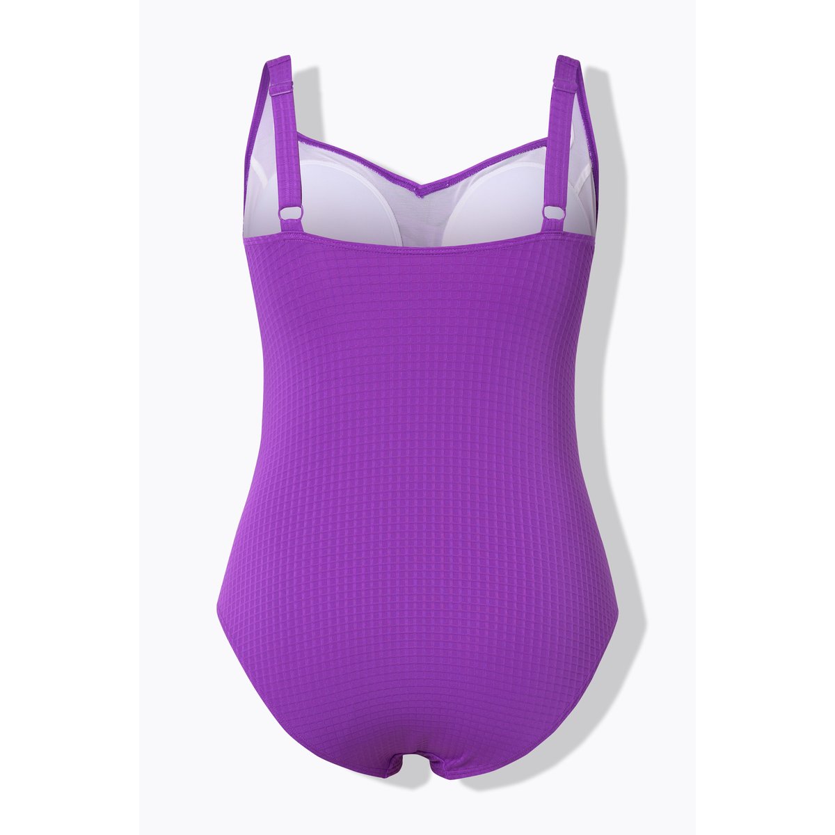 Maillot de bain à bonnets souples. Buste violet, ULLA POPKEN