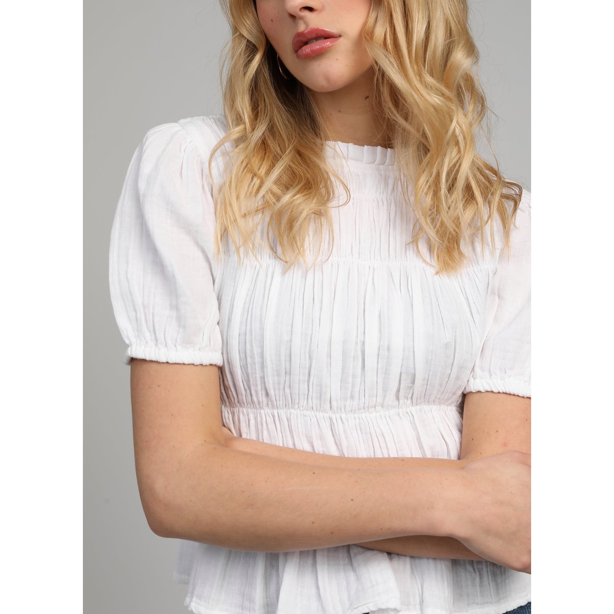 Top SIZAYA blanc, AN'GE