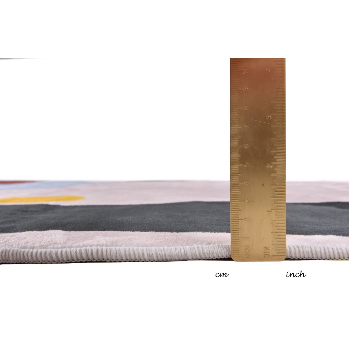 Tapis de salon imprimé - SHAPES bleu multicolore, TOM TAILOR