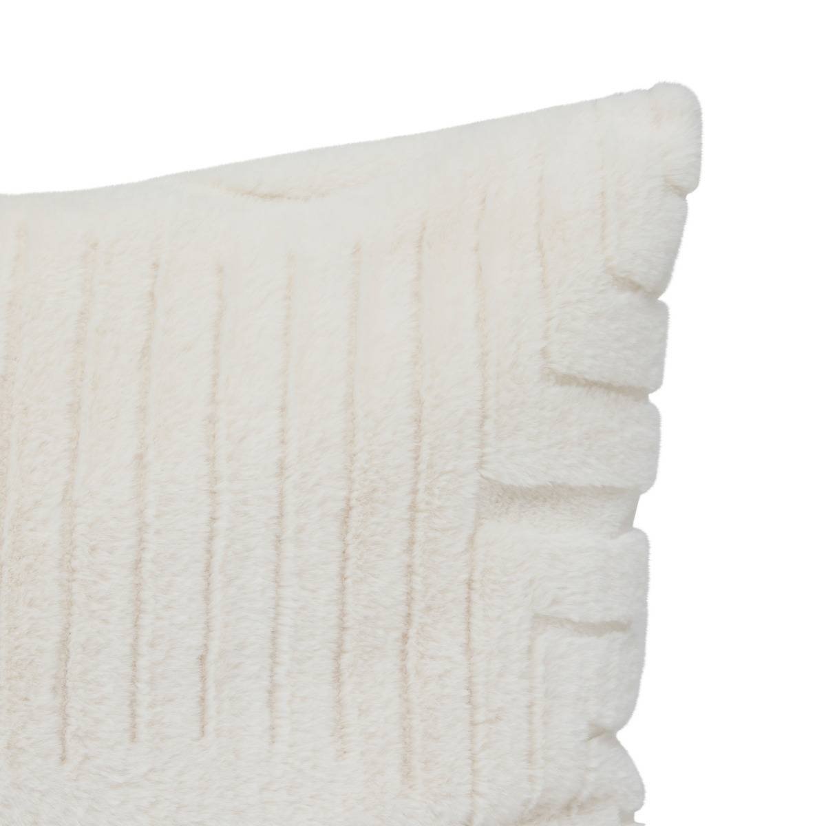Coussin jacquard Arka blanc_cass, EDEN