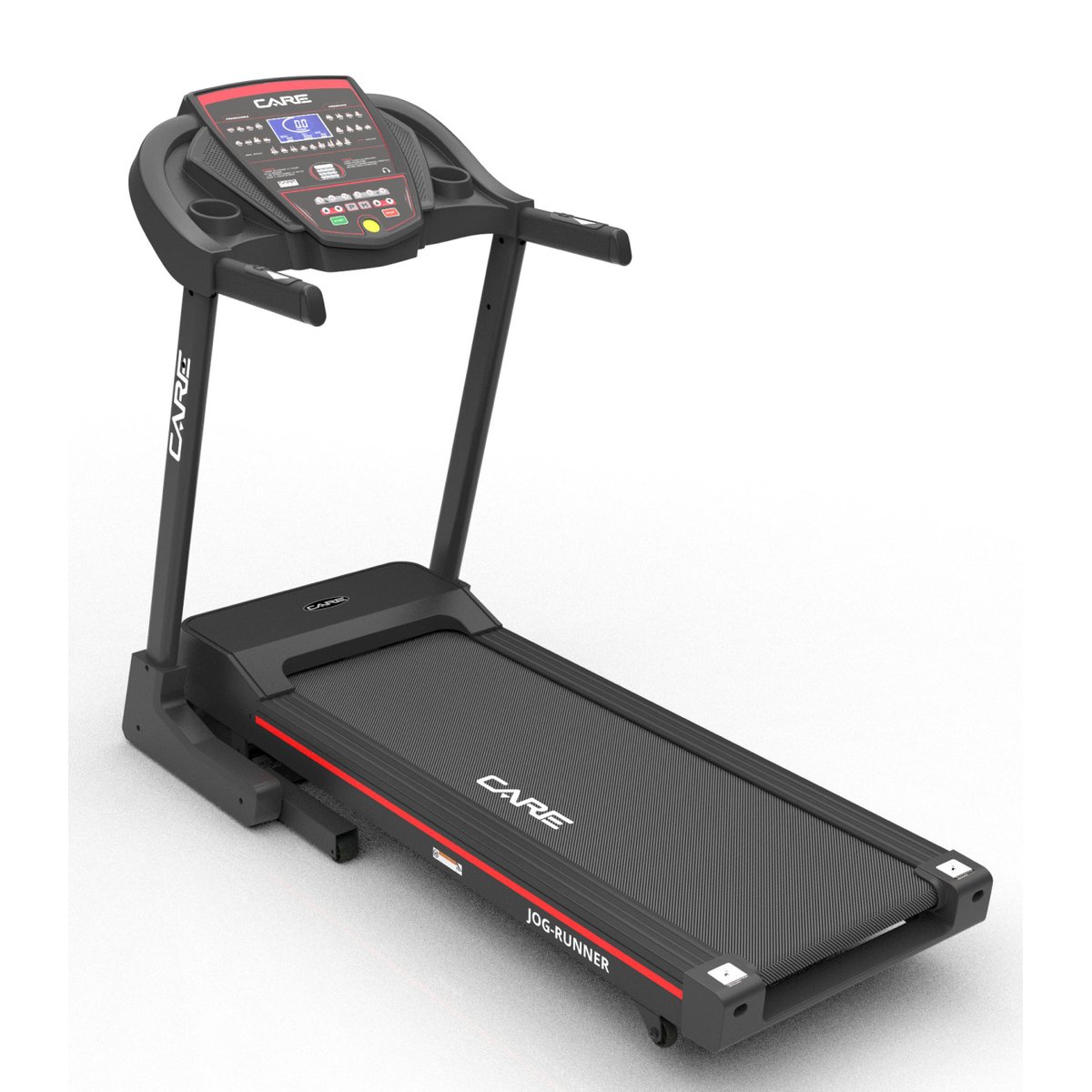 Tapis de course connecté - 18km/h - CARE - JOG RUNNER - KINOMAP noir, CARE FITNESS