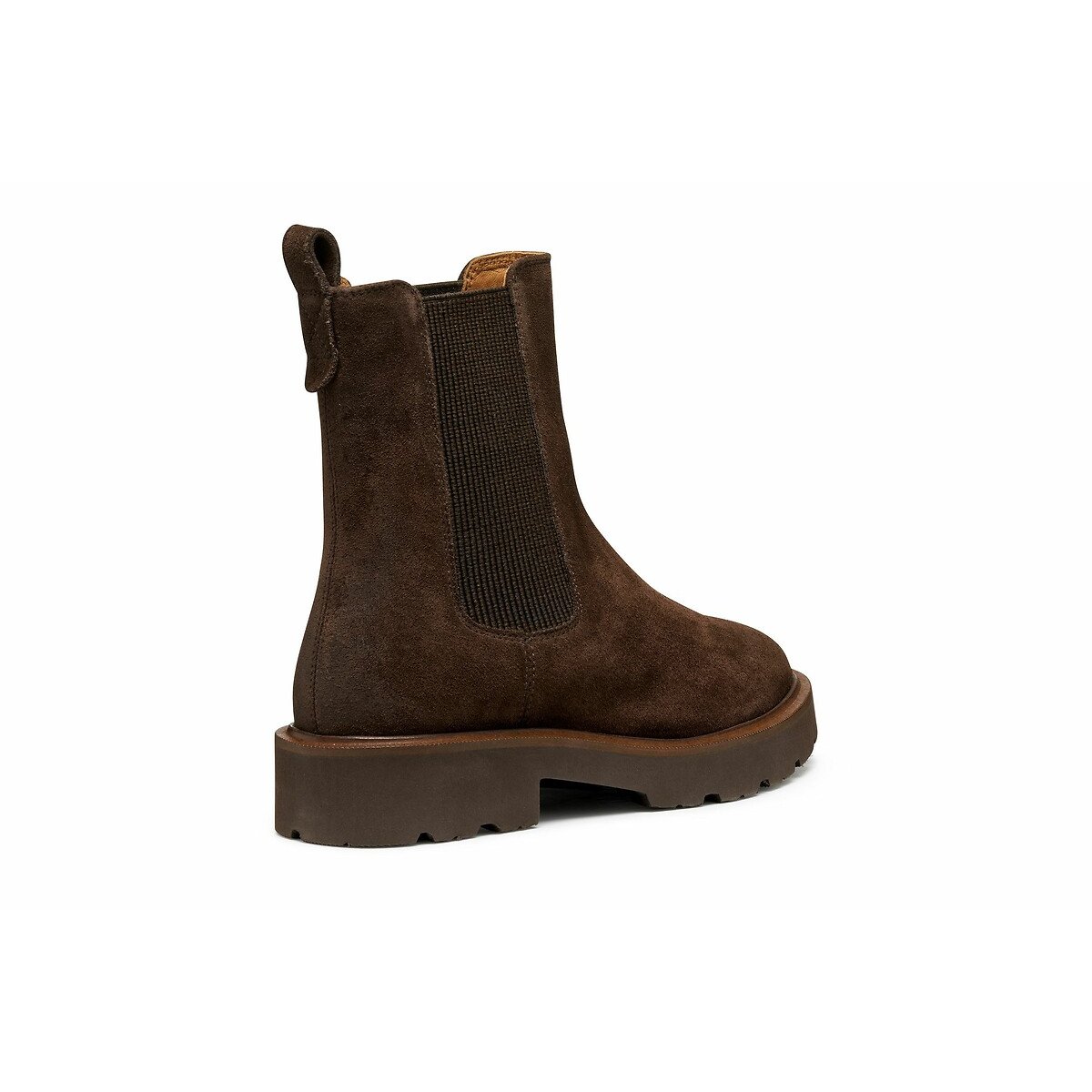 Norize Breathable Ankle Boots in Suede dark brown, GEOX