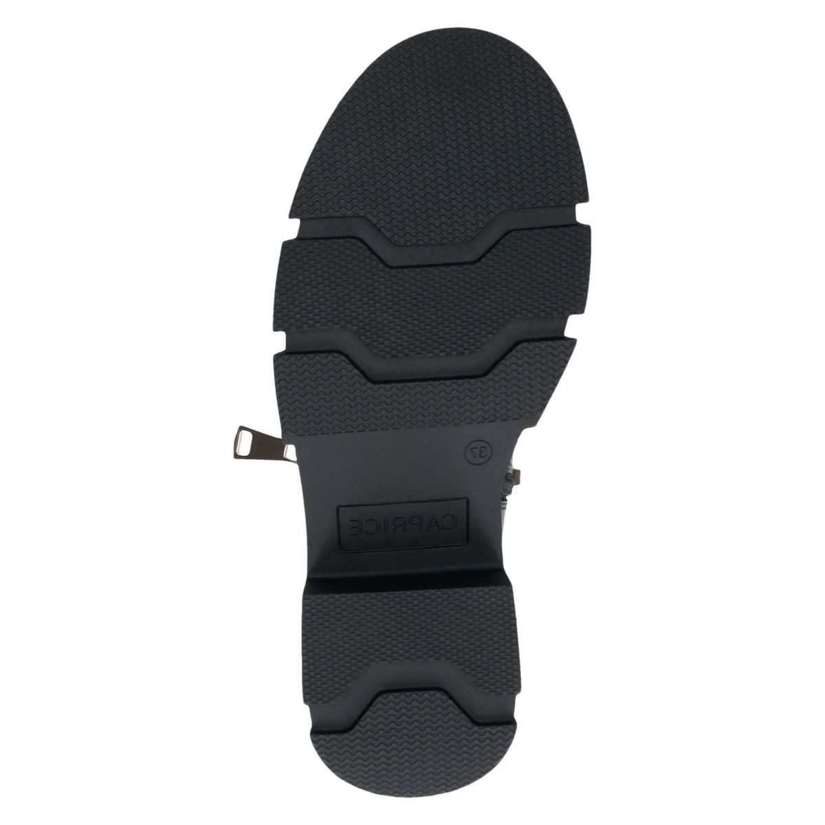 Bottine en cuir marron antilope, CAPRICE