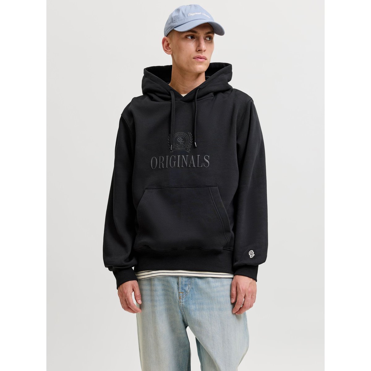 Sweat À Capuche noire - black, JACK & JONES