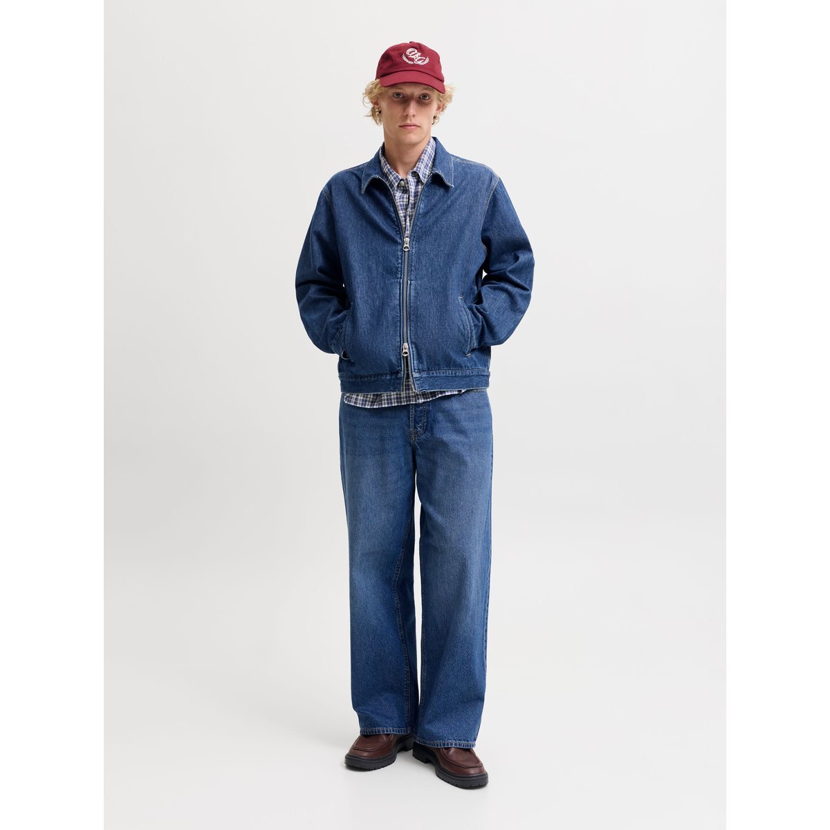 Jean À Coupe Wide blue denim, JACK & JONES